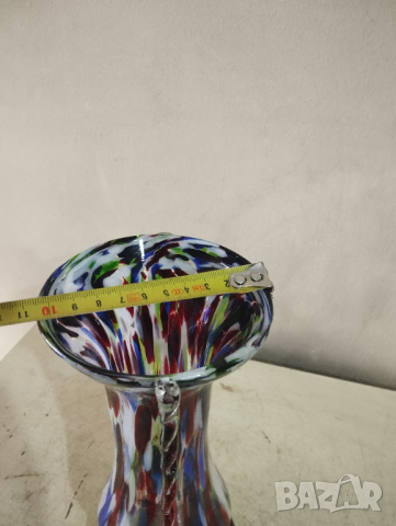 Кристална ваза Мурано, снимка 3 - Вази - 44758369