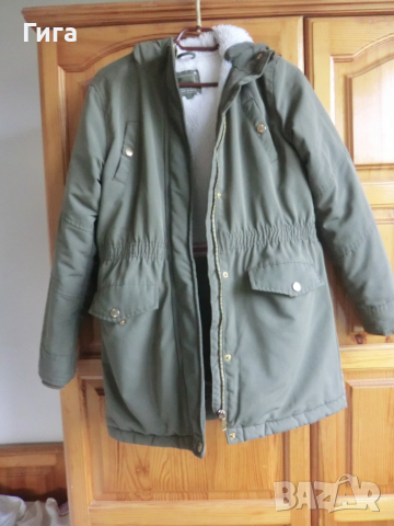 Зимно зелено яке