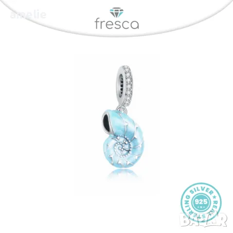 -15% OFF! Колекция Талисмани Fresca Морска серия по модел тип Пандора с печати S 925 Pandora , снимка 11 - Гривни - 50387271
