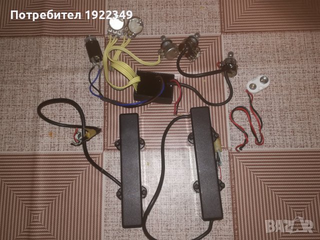 Активна електроника с адаптри за  Бас китара, снимка 2 - Друга електроника - 38881785