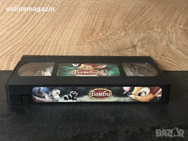 Видеокасета “ БАМБИ Disney “ VHS, снимка 4 - Други жанрове - 56075910