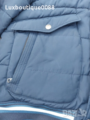 Използвано в отлично състояние зимно пухено непромокаемо яке Michael Kors L , снимка 8 - Якета - 52174145