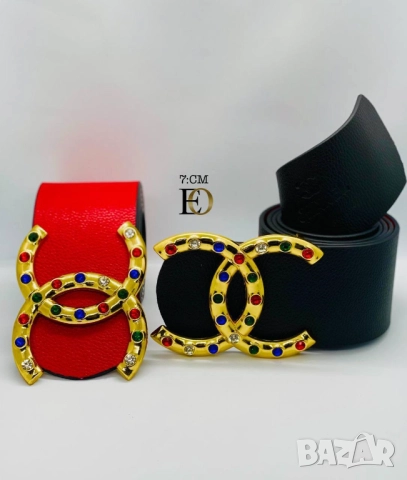 колани ysl saint laurent hermes chanel, снимка 15 - Колани - 51454970