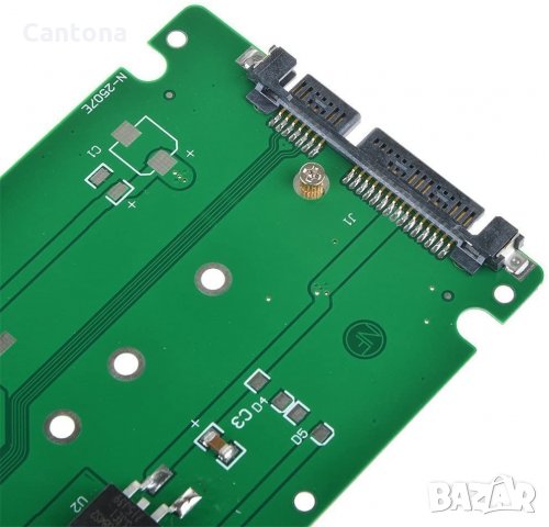 M.2 NGFF (SATA) SSD към 2,5 SATA адаптер, снимка 2 - Други - 35686933