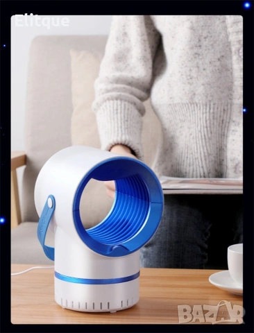 LED лампа против комари – 360° защита, снимка 5 - Други стоки за дома - 53442036