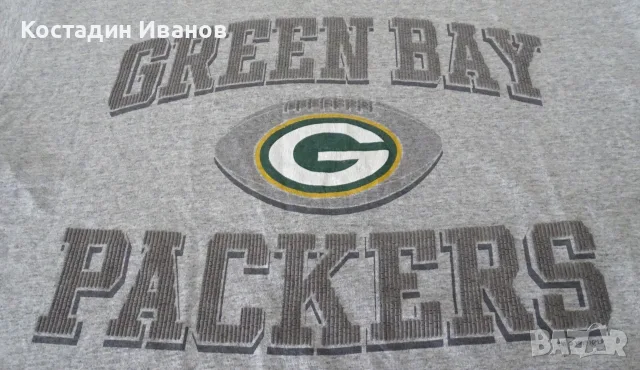 NFL Green Bay Packers Pro Player мъжка тениска Made in USA, снимка 2 - Тениски - 55780152