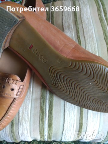 Дамски обувки ECCO, естествена кожа, размер 39, снимка 2 - Дамски обувки на ток - 41772012