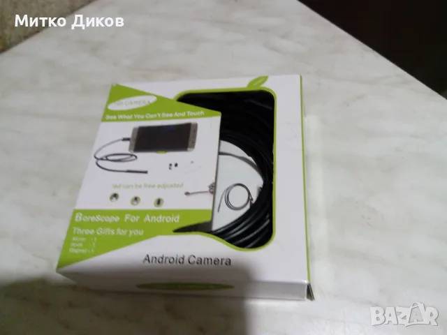 USB  ендоскопска камера  нова андроид UPC за трудно достъпни места, снимка 2 - HD камери - 55993829