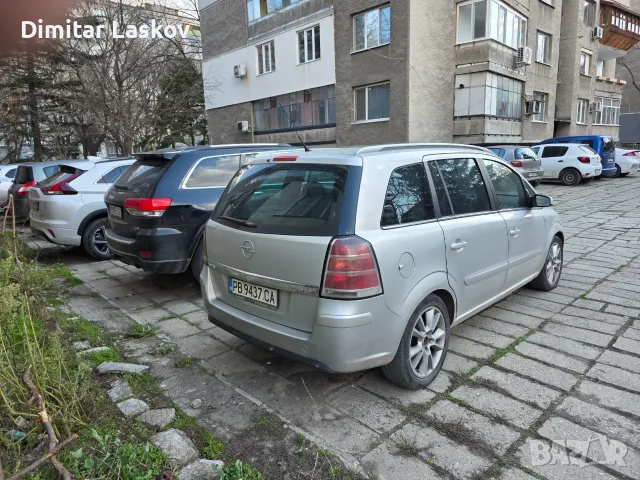 Опел Зафира1.9 Автомат, снимка 6 - Автомобили и джипове - 56242637