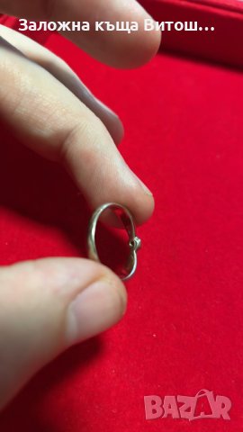Златен пръстен с брилянт 14к. / 2.20 гр., снимка 3 - Пръстени - 38727290