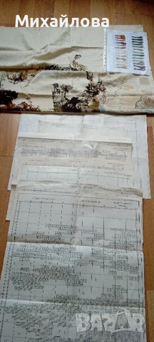 Гоблен за довършване "Момичето на скалата"