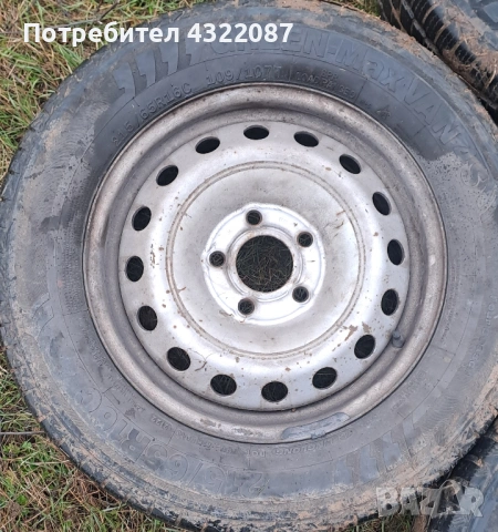 Джанти с гуми 215 / 65 /16 С от Опел Виваро / Opel Vivaro 2.5 CDTI 135 к.с, снимка 2 - Гуми и джанти - 53478107