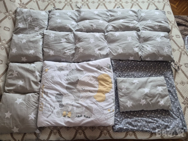 Спален комплект с обиколници за бебешко легло Lorelli (60/120) + подарък