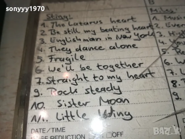 ®TDK SA90 HIGH POSITION TAPE ВНОС SWISS-STING/JOHN MILES 2111241213, снимка 15 - Аудио касети - 48049968