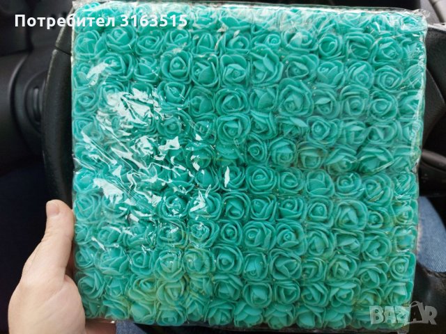 Рози фоам 2см, снимка 5 - Изкуствени цветя - 33945324