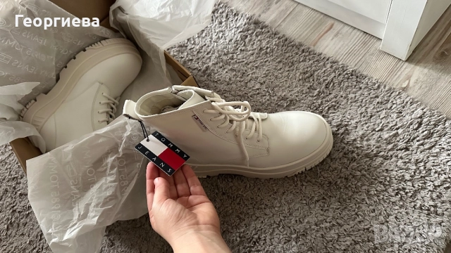 Боти Tommy jeans, снимка 2 - Дамски боти - 52359478