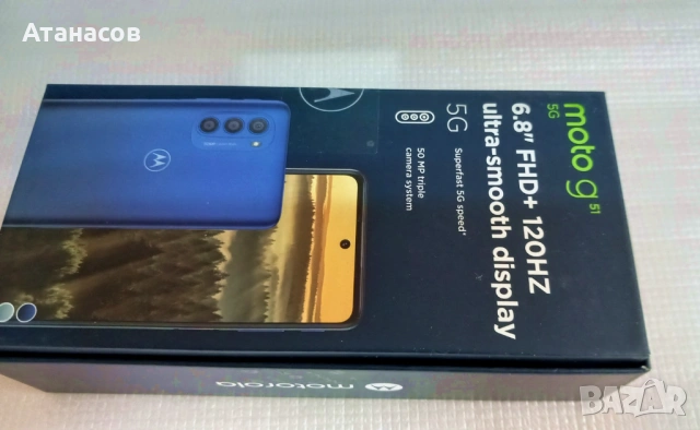 Motorola G51 5G / 4 / 64Gb - 50€ само лично предаване !, снимка 12 - Motorola - 53660263
