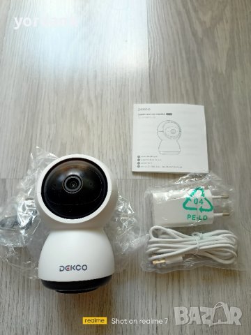 Dekco 2K 1080p PTZ WiFI IP камера , снимка 4 - IP камери - 41518190