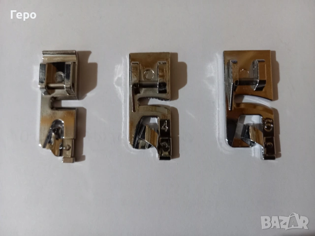  Комплект крачета – пети  за подгъв за шевна машина нови