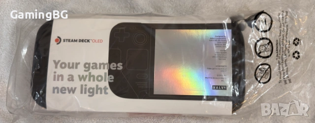 чисто нов Steam Deck Oled 500Gb - Вашите игри навсякъде!, steamdeck, снимка 2 - Други игри и конзоли - 53727171