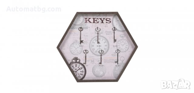 Дървена кутия за ключове, Automat, снимка 2 - Декорация за дома - 34240003