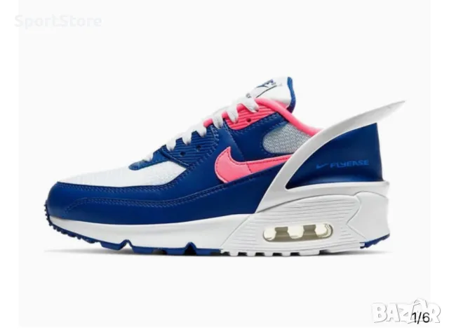 Nike Air Max 90 FlyEase 'Pink Blue' CV0526-101, снимка 2 - Дамски ежедневни обувки - 49243340