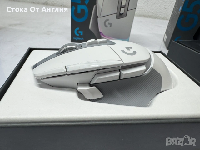 Мишка Logitech G502 X Plus, снимка 5 - Клавиатури и мишки - 52549569