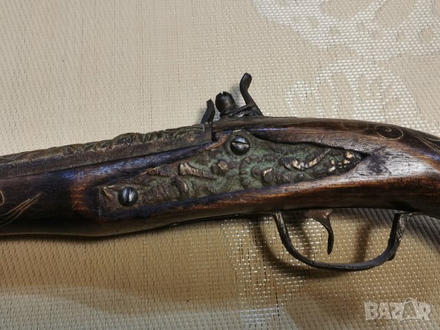 кремъчен капсулен пистолет , снимка 7 - Антикварни и старинни предмети - 41594085