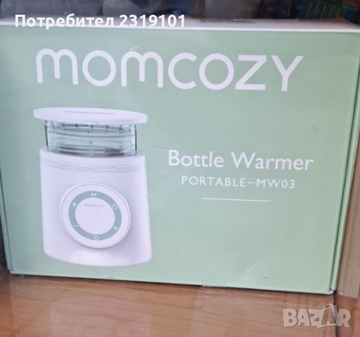 преносим нагревател за бутилки Momcozy Portable Bottle Warmer, снимка 2 - Прибори, съдове, шишета и биберони - 52689942