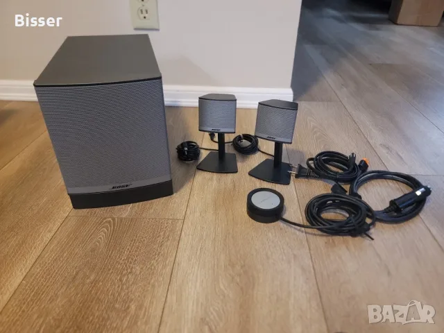 Като нови Bose Multimedia Companion 3 Series II 2.1 тонколони стерео уредба, снимка 3 - Тонколони - 55921598