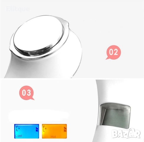 Ултразвуков, криотерапевтичен масажор с регулираща се температура TV622, снимка 6 - Масажори - 52870972