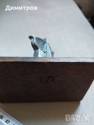 Стара статуетка пластика корабче, снимка 3 - Антикварни и старинни предмети - 51658332