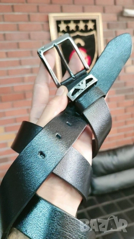 колани от естестествена кожа в кутия calvin klein tommy hilfiger emporio armani, снимка 8 - Колани - 51442805