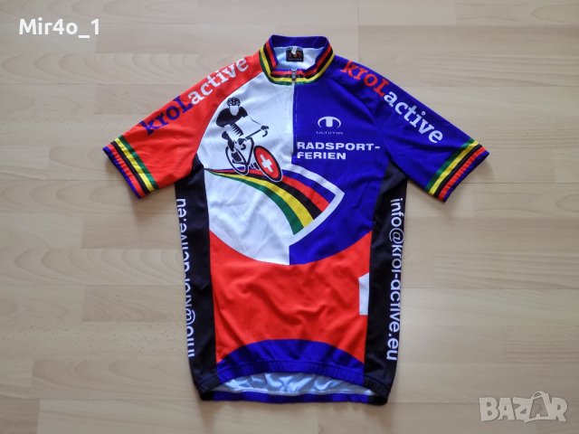 вело джърси ultima елек тениска колоездене шосе мъжко оригинално 3/M