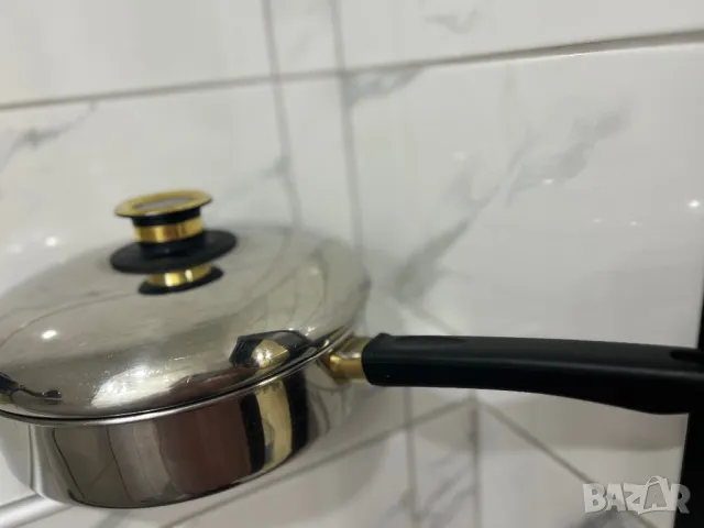 Немски тиган неръждаема стомана 24 karaat, снимка 8 - Съдове за готвене - 49323060