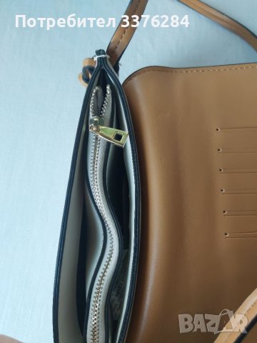 Оригинална елегантна кожена чанта ZARA, снимка 8 - Чанти - 40835883