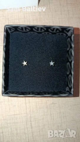 Сребърни Обици Nomination , снимка 2 - Обеци - 50898578