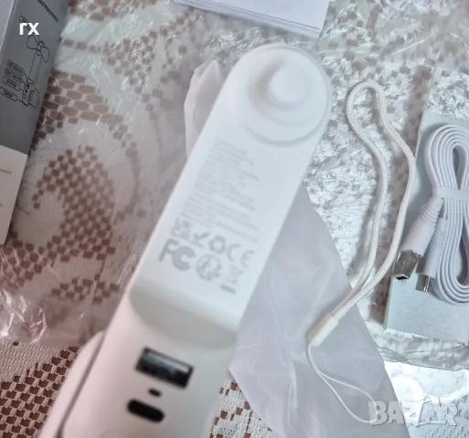 Преносим вентилатор за кръст (Model F6) с Powerbank и LED фенерче, isuLife Life8 Plus, снимка 4 - Външни батерии - 55679437