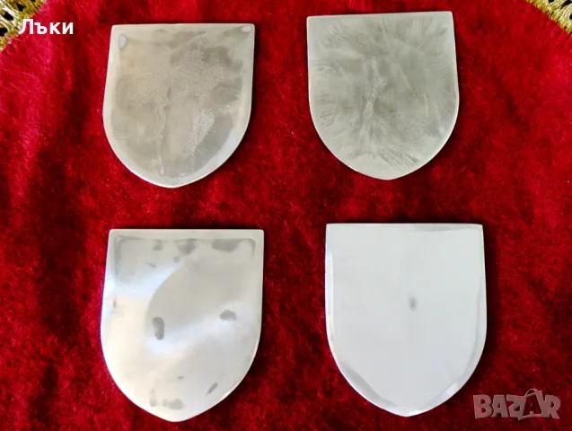 Немски гербове от дуралуминий 4 броя. , снимка 2 - Антикварни и старинни предмети - 49921374