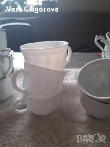 Продавам стъклени и порцеланови чаши, снимка 4 - Чаши - 52509074