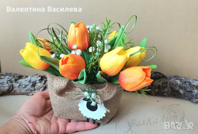 Ръчно изработени декорации и свещници, снимка 5 - Декорация за дома - 50383880