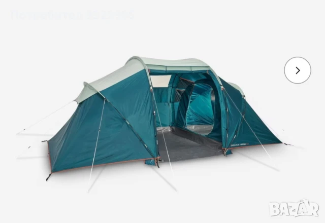 Палатка 4 местна Decathlon Queshua Arpenaz Family 4.2