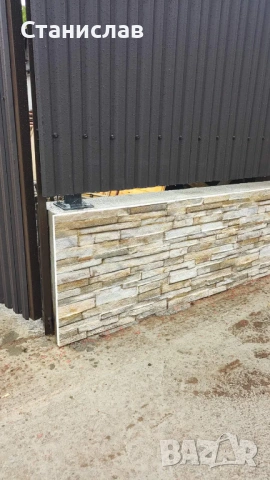 Декоративен панел с каменна облицовка, снимка 17 - Облицовки - 53339346