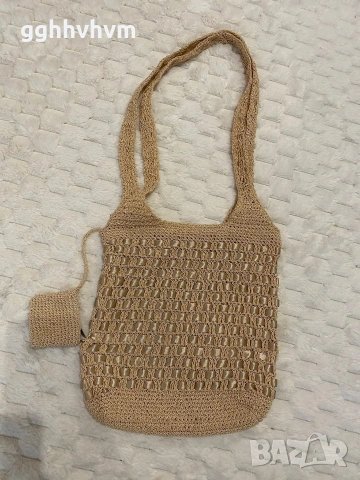 плетена чанта торба