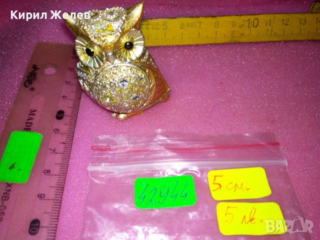 МАЛКА ЗЛАТИСТА ФИГУРКА на БУХАЛЧЕ За ДОМАШНА ДЕКОРАЦИЯ УКРАСА КОЛЕКЦИЯ 42944, снимка 8 - Декорация за дома - 44307665