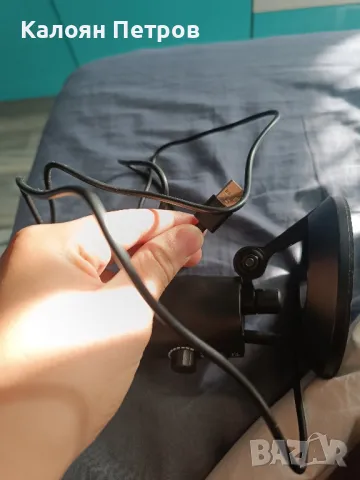 Светещ микрофон за компютър , снимка 4 - Микрофони - 49992465