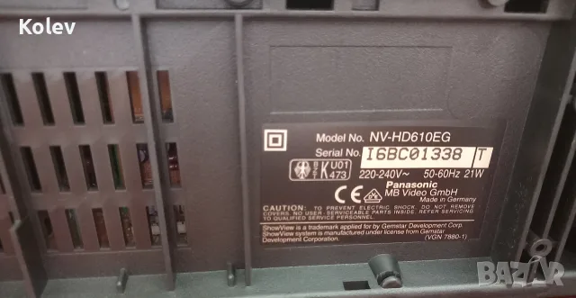 Panasonic NV-HD 610, снимка 7 - Плейъри, домашно кино, прожектори - 51511702