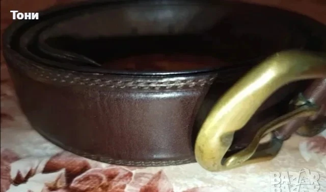 SCHUCHARD & FRIESE Оригинал Нов Мъжки Колан от Естествена Кожа 125см. , снимка 10 - Колани - 51251922