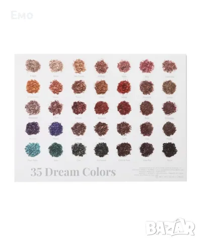 Палитра от 35 броя сенки за очи с удивителни цветове MORPH by Jaclyn Hill HZS114, снимка 9 - Козметика за лице - 47819924