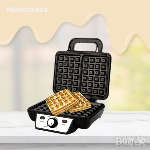 Уред за гофрети VOX WF 2081 M, 1000W, снимка 4 - Гофретници - 53066577